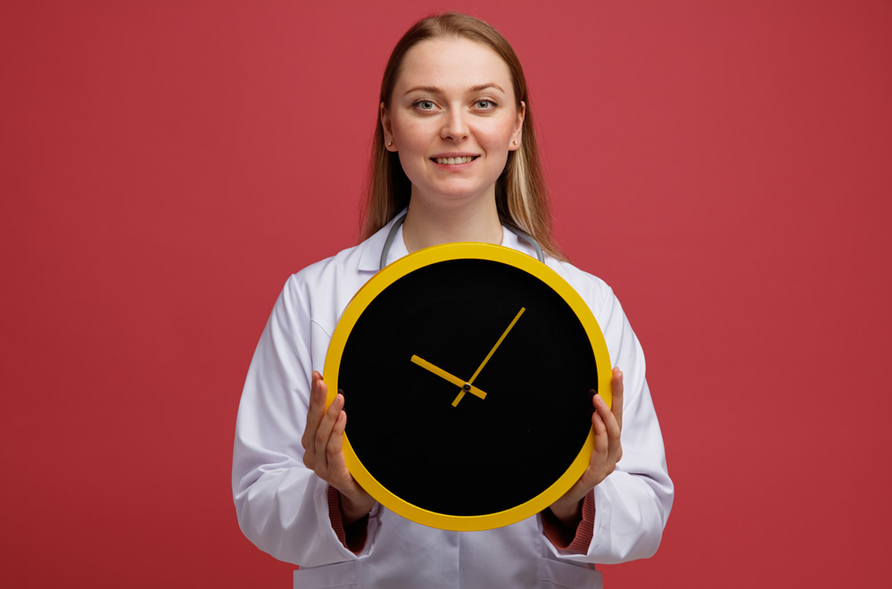 文字盤がない掛け時計